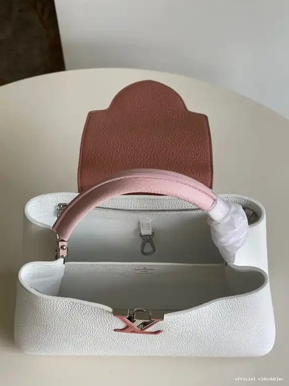 Official oldcobbler BB VUITTON CAPUCINES LOUIS 0614